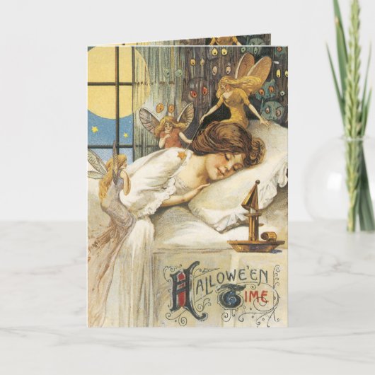 ヴィンテージハロウィンカード カード (正面)
