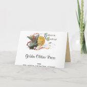 ヴィンテージハロウィンカード カード (裏面)