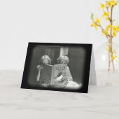 ヴィンテージハロウィンカード カード (黄色い花)