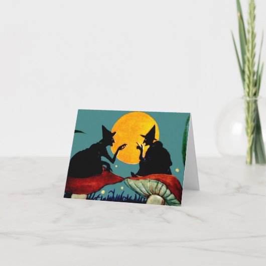 ヴィンテージハロウィンカード カード (正面)