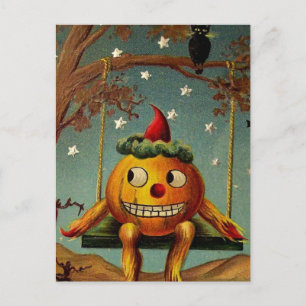 ヴィンテージハロウィンカード ポストカード