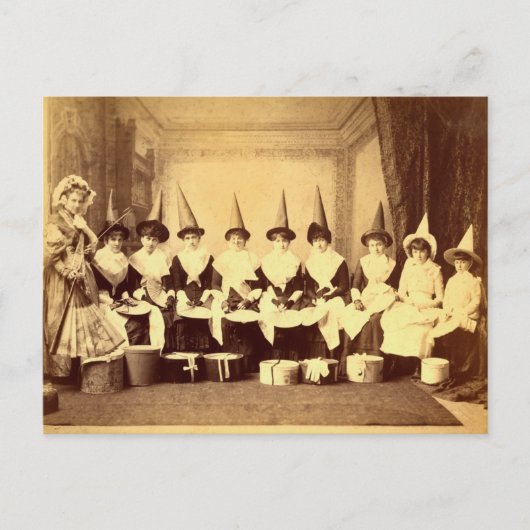 ヴィンテージハロウィンカード ポストカード (正面)