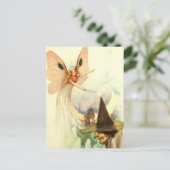 ヴィンテージハロウィンカード ポストカード (スタンド正面)