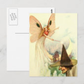 ヴィンテージハロウィンカード ポストカード (正面/裏面)