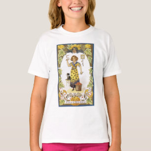 ヴィンテージハロウィンカード Tシャツ