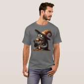 ヴィンテージハロウィンキャンディモンスター Tシャツ (正面フル)