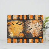 ヴィンテージハロウィングランジストライプのジャーナル・シート (スタンド正面)