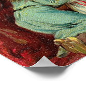 ヴィンテージハロウィングリーティングカードクラシックポスター ポスター (角)