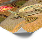 ヴィンテージハロウィングリーティングカードクラシックポスター ポスター (角)