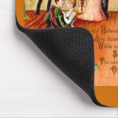 ヴィンテージハロウィングリーティング踊り マウスパッド (コーナー)