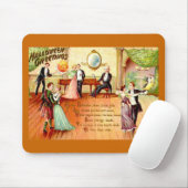 ヴィンテージハロウィングリーティング踊り マウスパッド (マウス)