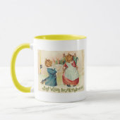 ヴィンテージハロウィンジャックオランタンカップル マグカップ (左)