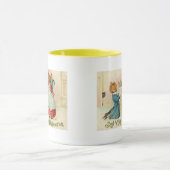 ヴィンテージハロウィンジャックオランタンカップル マグカップ (中央)