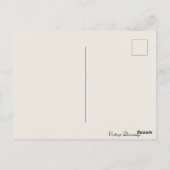 ヴィンテージハロウィンジャック・O・ランタンinフィールド ポストカード (裏面)