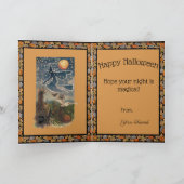 ヴィンテージハロウィンスターリーナイトカード カード (内部)