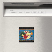 ヴィンテージハロウィンスピリットウィッチマグネット マグネット (インサイチュ (食洗機))