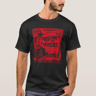 ヴィンテージハロウィンスラッシャーホラーT映画博物館 Tシャツ