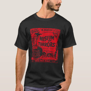 ヴィンテージハロウィンスラッシャーホラーT映画博物館 Tシャツ
