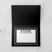 ヴィンテージハロウィンパンプキンホリデーカード カード (内部)