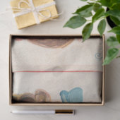 ヴィンテージハロウィンビクトリアンエドワードデクページ 薄葉紙 (ギフト)