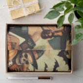 ヴィンテージハロウィンピンアップ 薄葉紙 (ギフト)