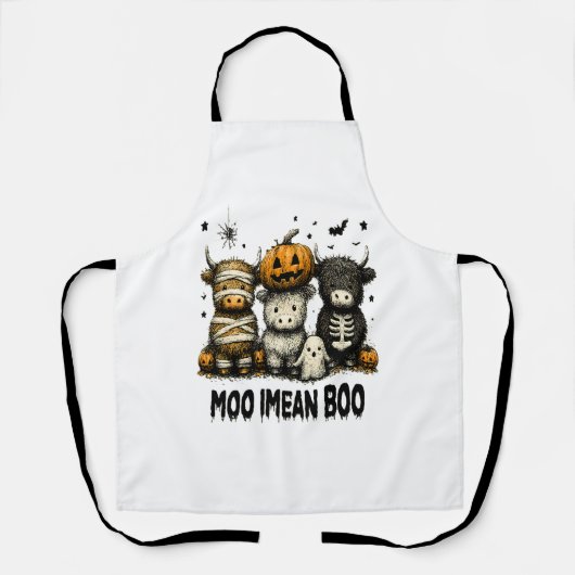 ヴィンテージハロウィンブルシート エプロン (正面)