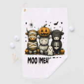 ヴィンテージハロウィンブルシート ゴルフタオル (インサイチュ)