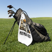 ヴィンテージハロウィンブルシート ゴルフタオル (グリーン)