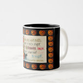 ヴィンテージハロウィンポンプ ツートーンマグカップ (正面右)