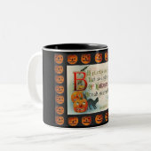 ヴィンテージハロウィンポンプ ツートーンマグカップ (正面左)