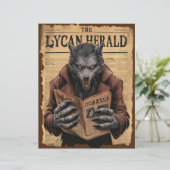 ヴィンテージハロウィン不気味スクラップブック紙 (スタンド正面)