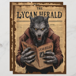 ヴィンテージハロウィン不気味スクラップブック紙