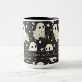 ヴィンテージハロウィン不気味幽霊&スターカスタムズ マグカップ