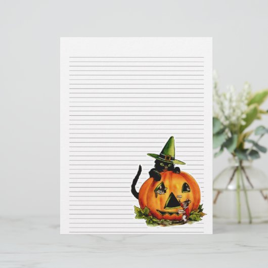 ヴィンテージハロウィン並立形文房具 (スタンド正面)