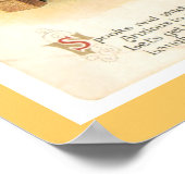 ヴィンテージハロウィン素晴らしプリント ポスター (角)