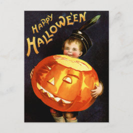 ヴィンテージハロウィン葉書 シーズンポストカード