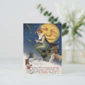 ヴィンテージハロウィン葉書 ポストカード (スタンド正面)