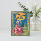 ヴィンテージハロウィン葉書 ポストカード (スタンド正面)