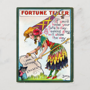 ヴィンテージハロウィン葉書 ポストカード