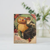 ヴィンテージハロウィン葉書 ポストカード (スタンド正面)