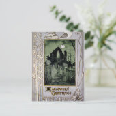 ヴィンテージハロウィン葉書 ポストカード (スタンド正面)