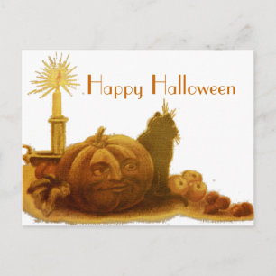 ヴィンテージハロウィン葉書 ポストカード