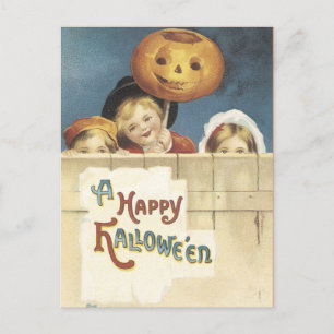 ヴィンテージハロウィン葉書 ポストカード