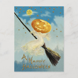 ヴィンテージハロウィン葉書 ポストカード