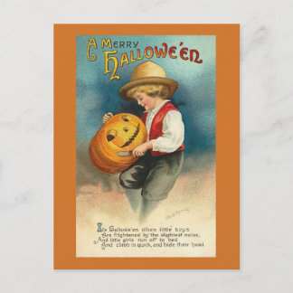 ヴィンテージハロウィン葉書 ポストカード