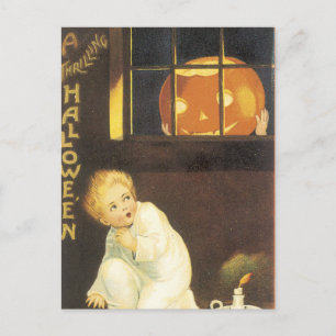 ヴィンテージハロウィン葉書 ポストカード
