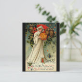 ヴィンテージハロウィン葉書 ポストカード (スタンド正面)