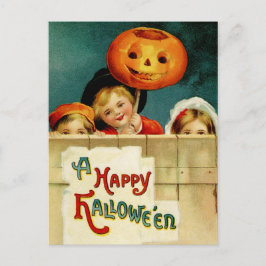 ヴィンテージハロウィン葉書 ポストカード