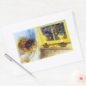 ヴィンテージハロウィン葉書 長方形シール (封筒)