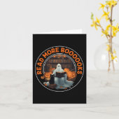 ヴィンテージハロウィン読幽霊もっと本黒猫 カード (黄色い花)